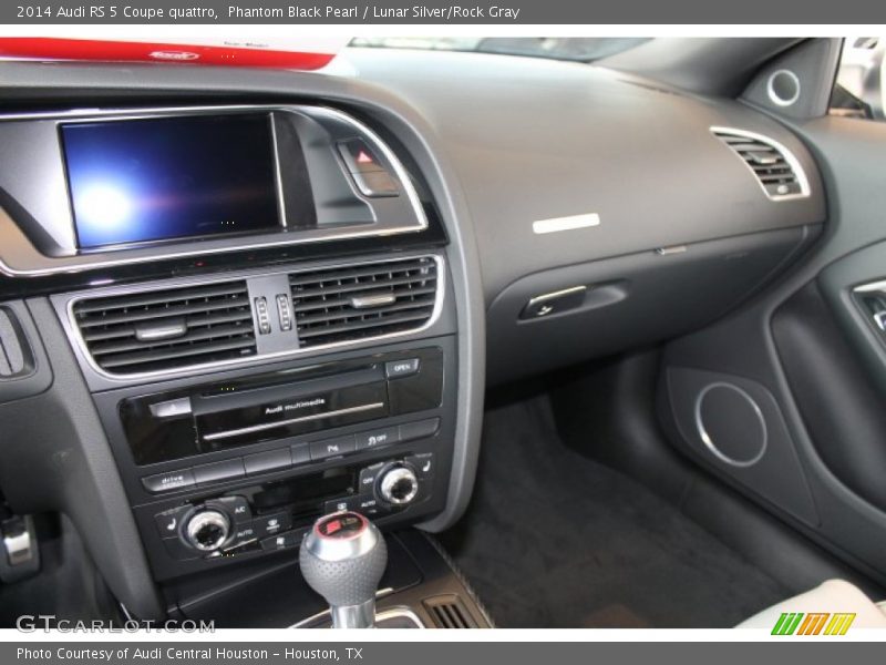 Phantom Black Pearl / Lunar Silver/Rock Gray 2014 Audi RS 5 Coupe quattro