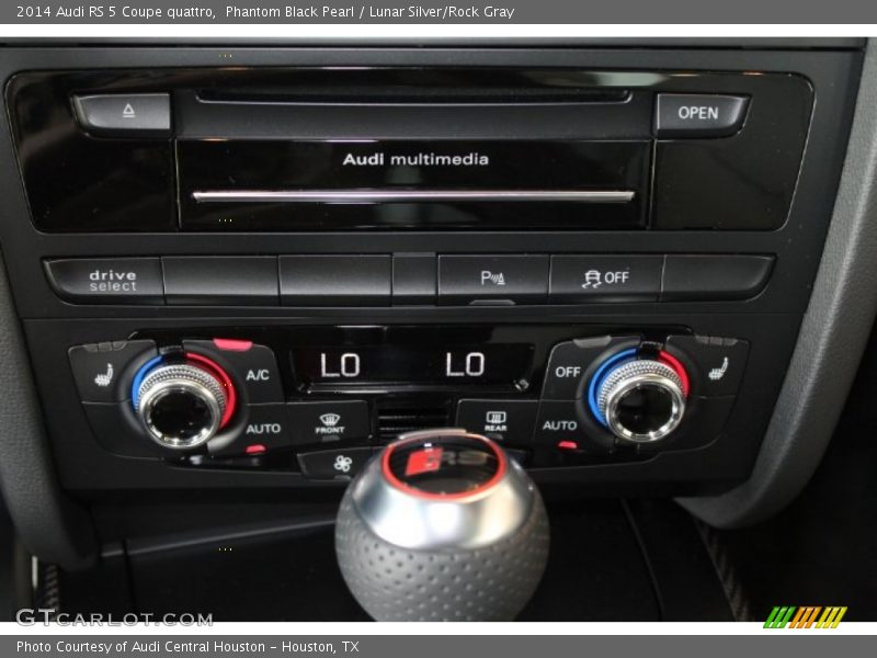 Phantom Black Pearl / Lunar Silver/Rock Gray 2014 Audi RS 5 Coupe quattro