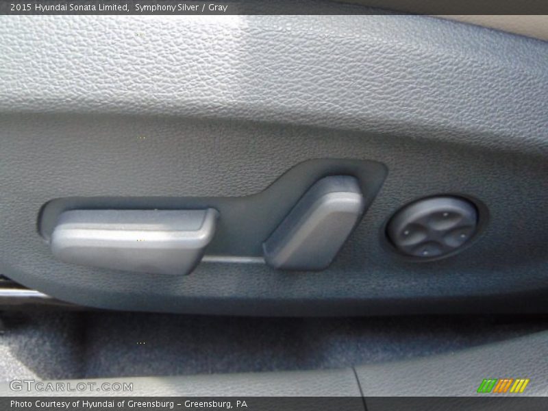 Symphony Silver / Gray 2015 Hyundai Sonata Limited