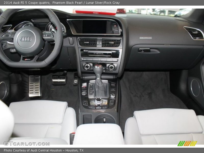 Phantom Black Pearl / Lunar Silver/Rock Gray 2014 Audi RS 5 Coupe quattro