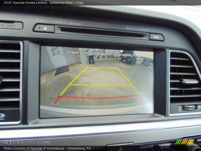 Symphony Silver / Gray 2015 Hyundai Sonata Limited