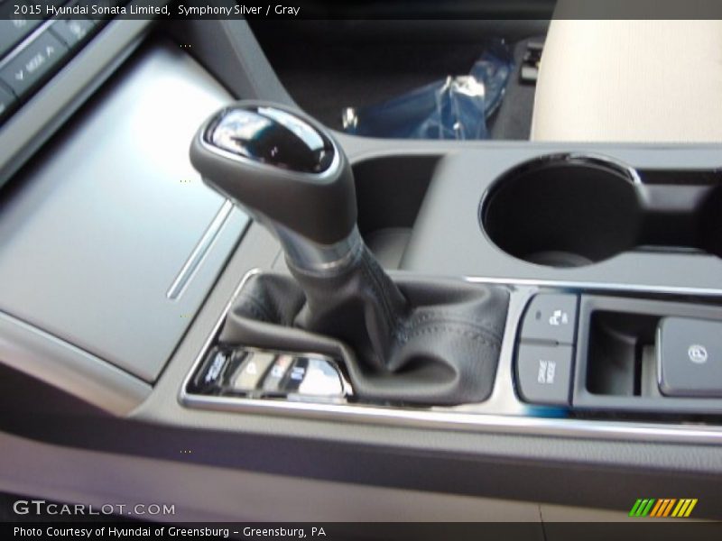 Symphony Silver / Gray 2015 Hyundai Sonata Limited
