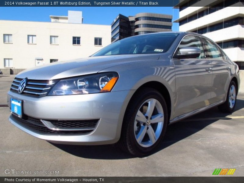Tungsten Silver Metallic / Titan Black 2014 Volkswagen Passat 1.8T Wolfsburg Edition