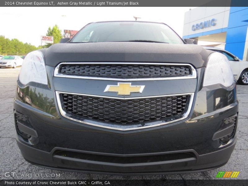 Ashen Gray Metallic / Light Titanium/Jet Black 2014 Chevrolet Equinox LT
