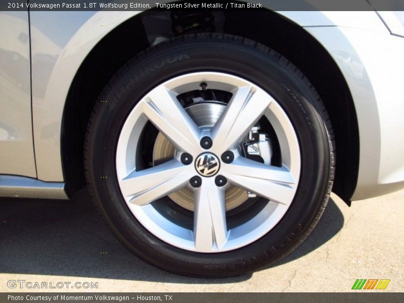 Tungsten Silver Metallic / Titan Black 2014 Volkswagen Passat 1.8T Wolfsburg Edition