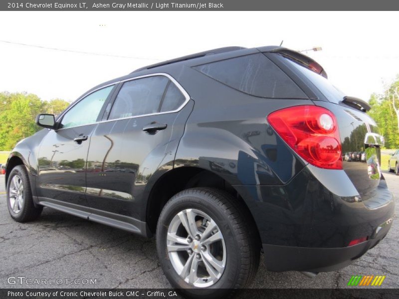 Ashen Gray Metallic / Light Titanium/Jet Black 2014 Chevrolet Equinox LT