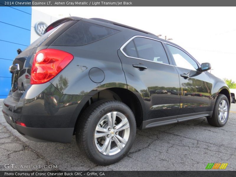 Ashen Gray Metallic / Light Titanium/Jet Black 2014 Chevrolet Equinox LT