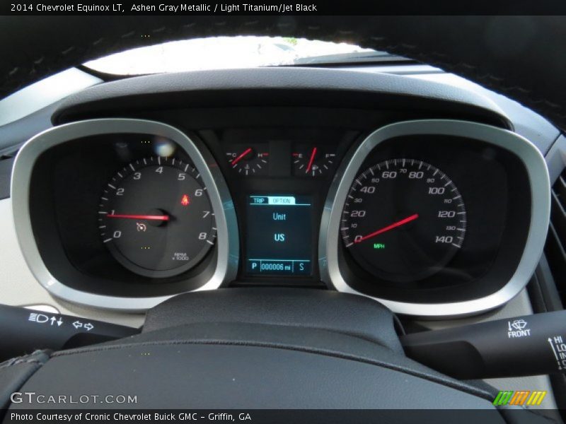 Ashen Gray Metallic / Light Titanium/Jet Black 2014 Chevrolet Equinox LT