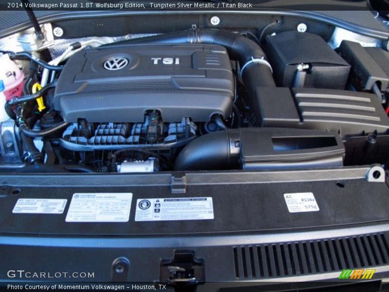 Tungsten Silver Metallic / Titan Black 2014 Volkswagen Passat 1.8T Wolfsburg Edition