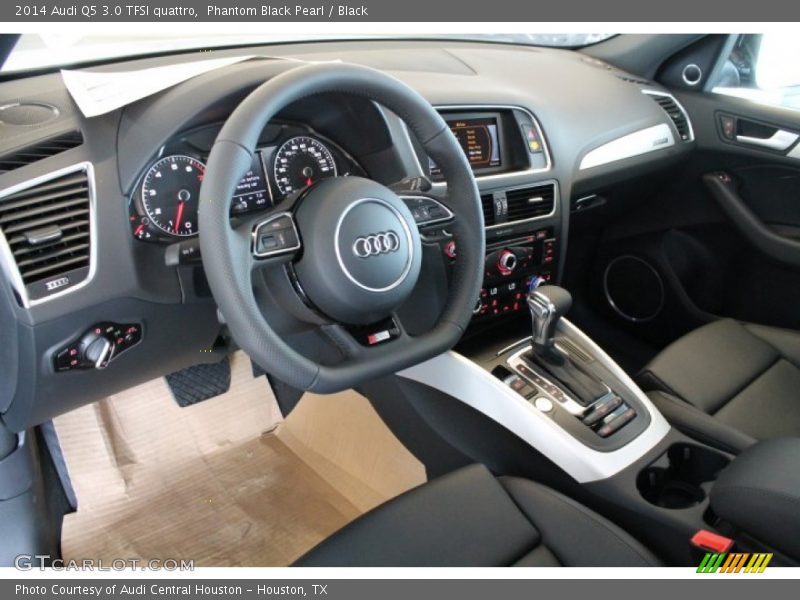 Phantom Black Pearl / Black 2014 Audi Q5 3.0 TFSI quattro