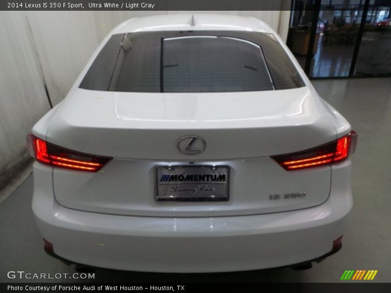Ultra White / Light Gray 2014 Lexus IS 350 F Sport