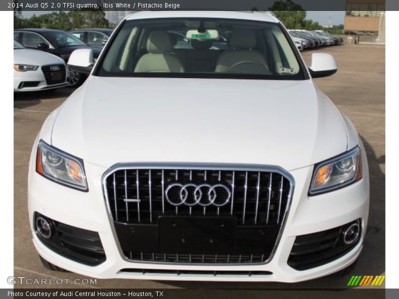 Ibis White / Pistachio Beige 2014 Audi Q5 2.0 TFSI quattro