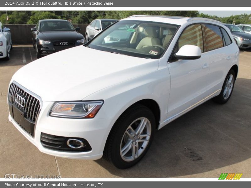 Ibis White / Pistachio Beige 2014 Audi Q5 2.0 TFSI quattro