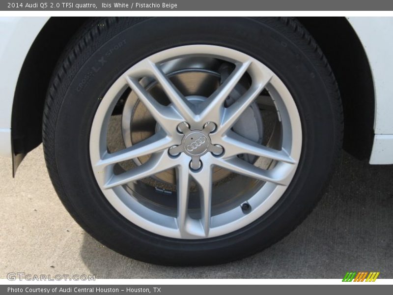 Ibis White / Pistachio Beige 2014 Audi Q5 2.0 TFSI quattro