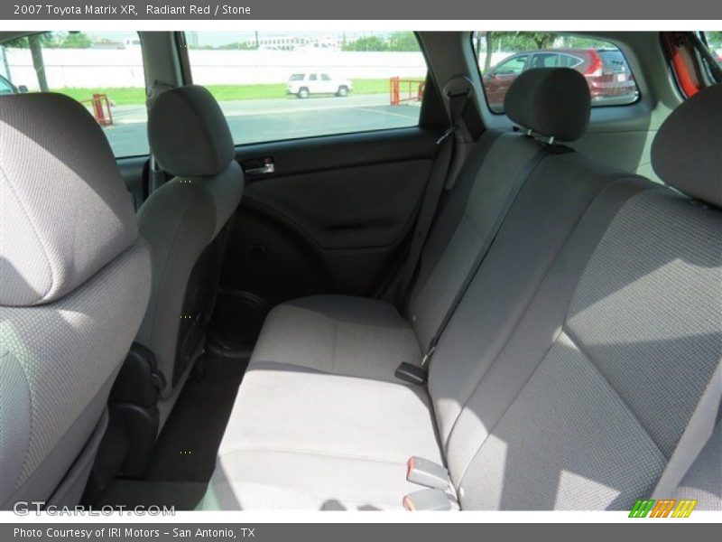 Radiant Red / Stone 2007 Toyota Matrix XR