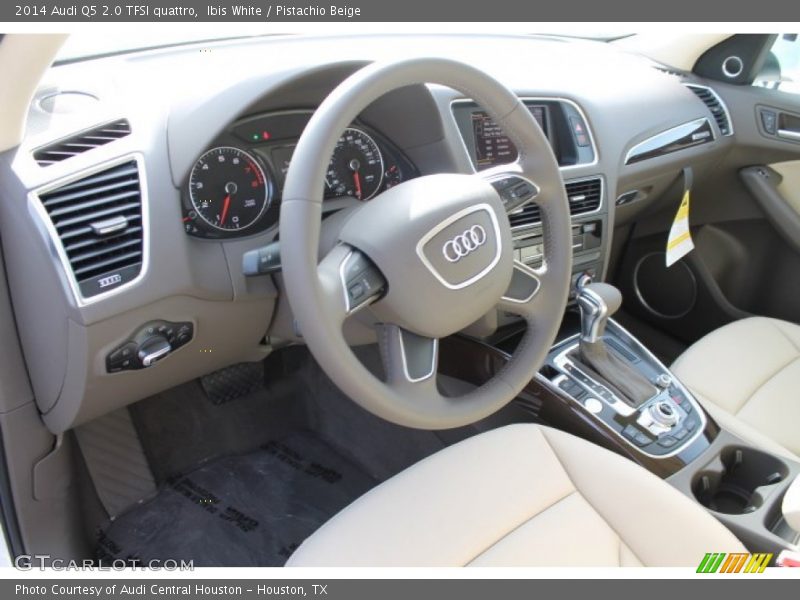 Ibis White / Pistachio Beige 2014 Audi Q5 2.0 TFSI quattro