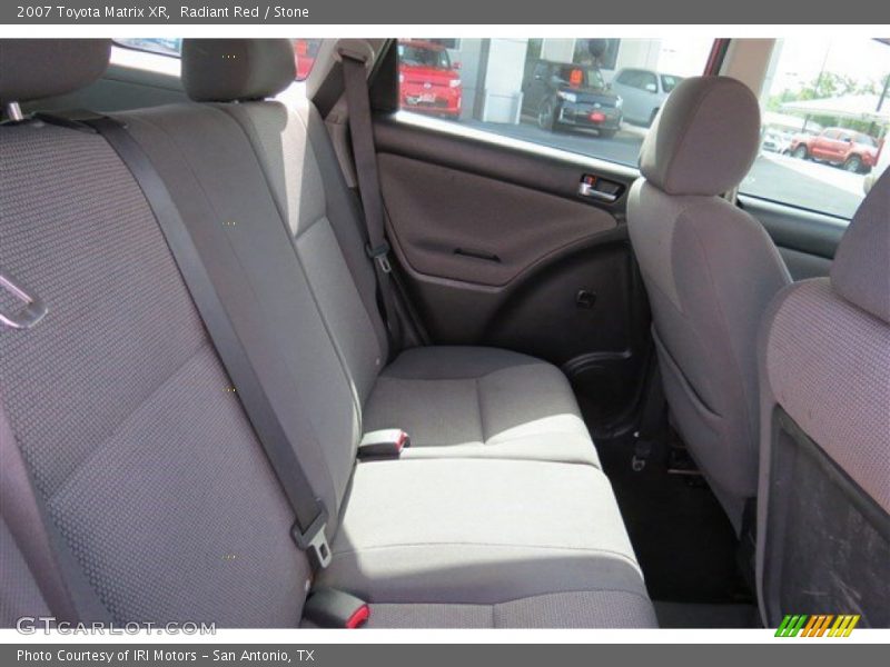 Radiant Red / Stone 2007 Toyota Matrix XR