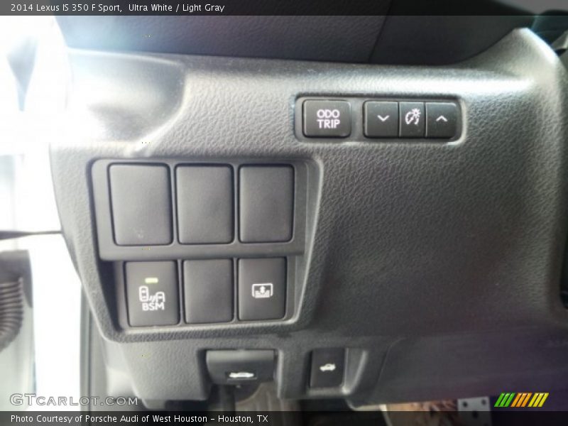 Ultra White / Light Gray 2014 Lexus IS 350 F Sport