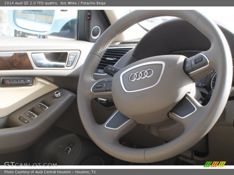 Ibis White / Pistachio Beige 2014 Audi Q5 2.0 TFSI quattro