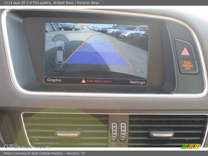 Brilliant Black / Pistachio Beige 2014 Audi Q5 2.0 TFSI quattro