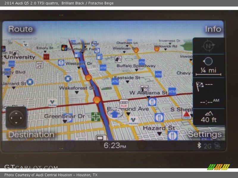 Brilliant Black / Pistachio Beige 2014 Audi Q5 2.0 TFSI quattro