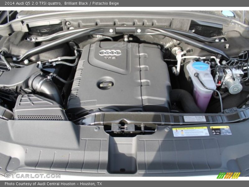 Brilliant Black / Pistachio Beige 2014 Audi Q5 2.0 TFSI quattro