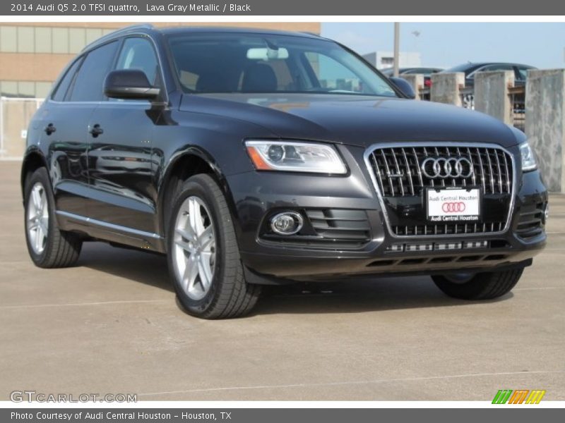 Lava Gray Metallic / Black 2014 Audi Q5 2.0 TFSI quattro