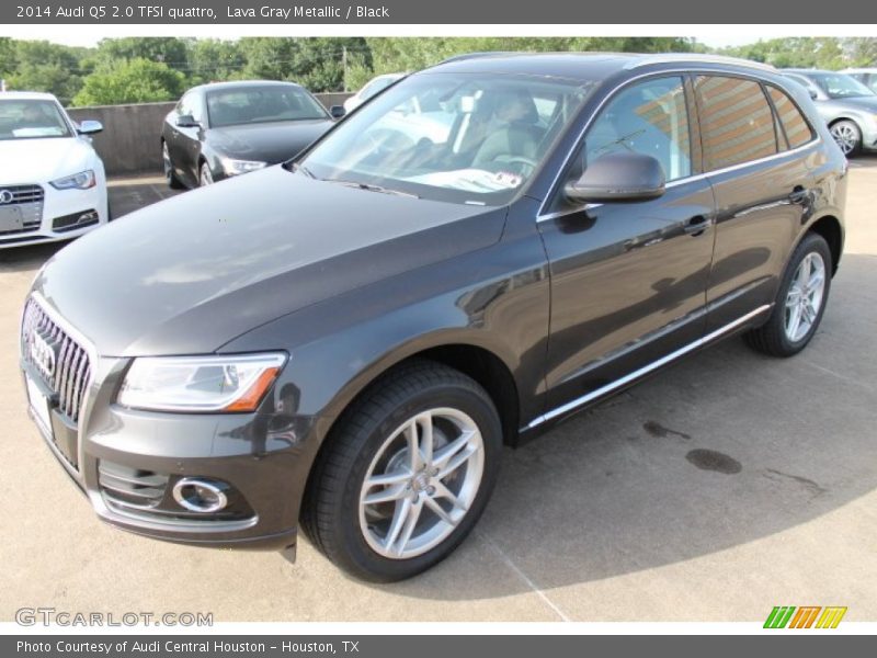 Lava Gray Metallic / Black 2014 Audi Q5 2.0 TFSI quattro