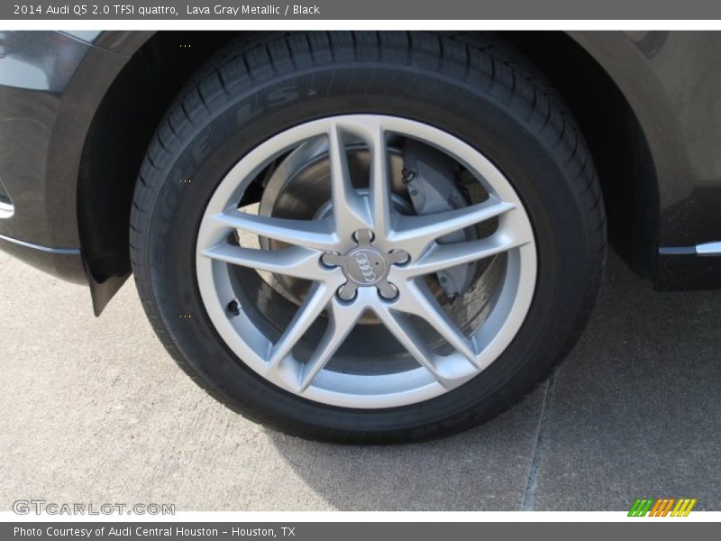 Lava Gray Metallic / Black 2014 Audi Q5 2.0 TFSI quattro
