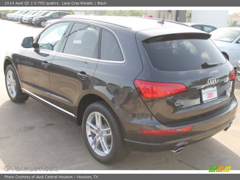 Lava Gray Metallic / Black 2014 Audi Q5 2.0 TFSI quattro