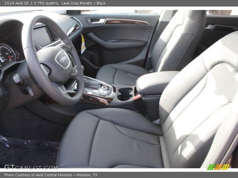 Lava Gray Metallic / Black 2014 Audi Q5 2.0 TFSI quattro