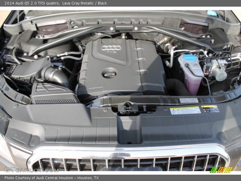 Lava Gray Metallic / Black 2014 Audi Q5 2.0 TFSI quattro