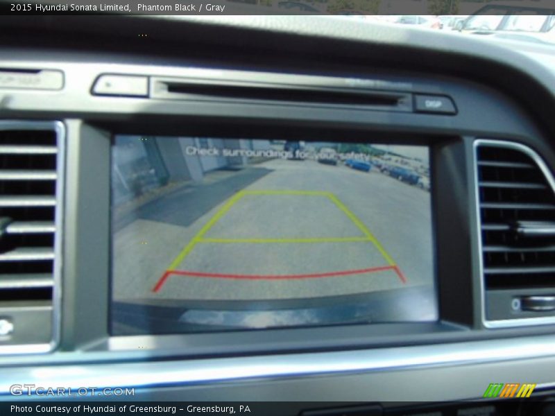 Phantom Black / Gray 2015 Hyundai Sonata Limited