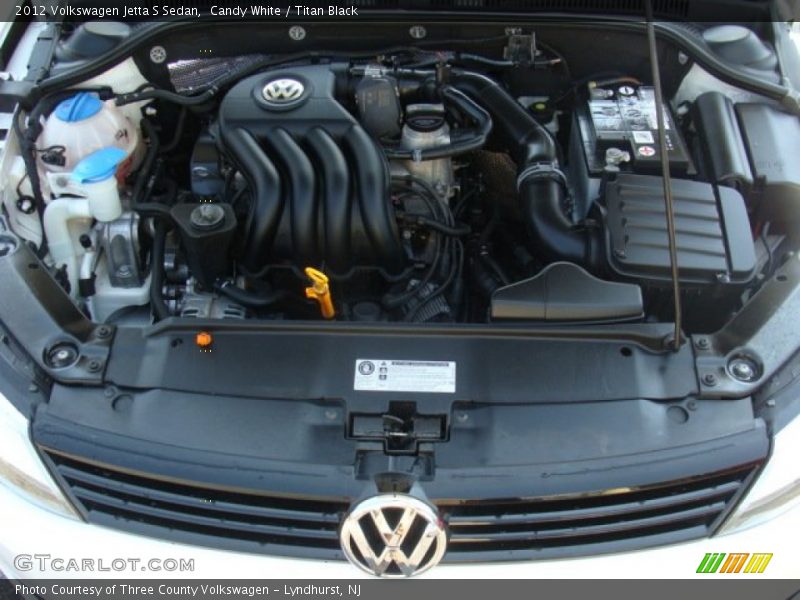 Candy White / Titan Black 2012 Volkswagen Jetta S Sedan