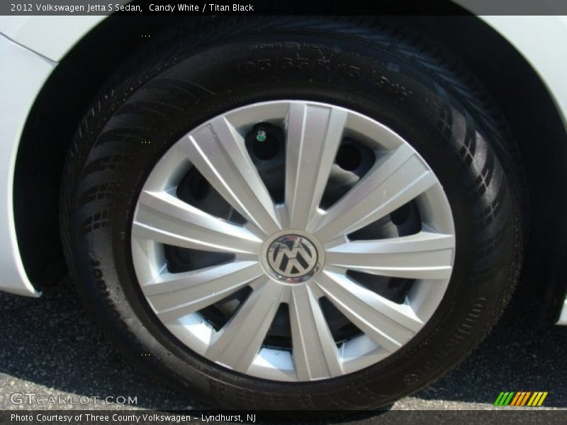 Candy White / Titan Black 2012 Volkswagen Jetta S Sedan