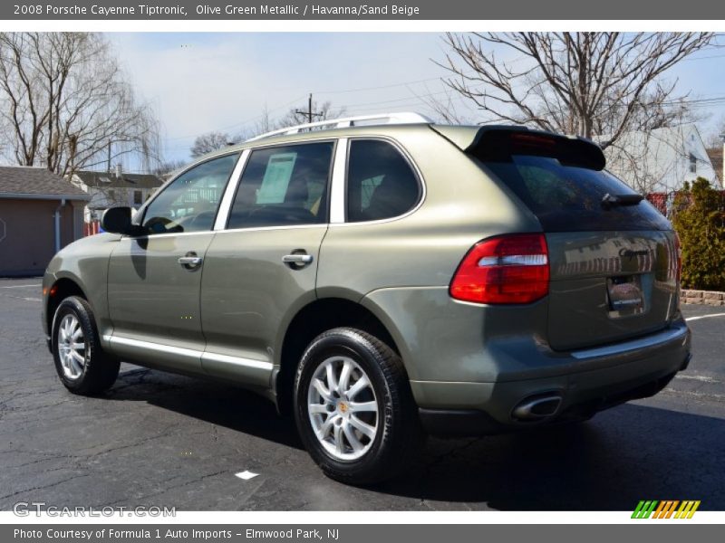 Olive Green Metallic / Havanna/Sand Beige 2008 Porsche Cayenne Tiptronic