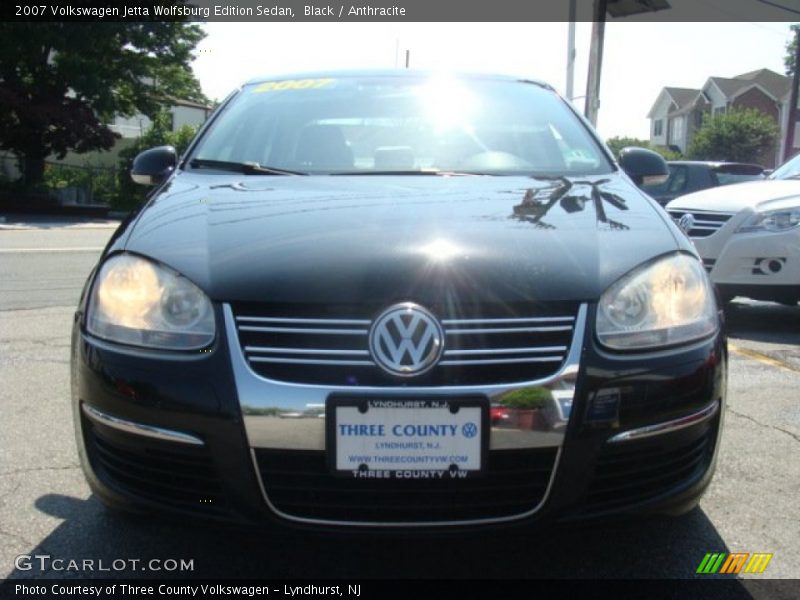Black / Anthracite 2007 Volkswagen Jetta Wolfsburg Edition Sedan