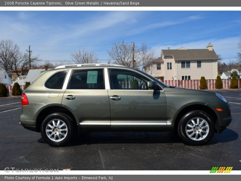 Olive Green Metallic / Havanna/Sand Beige 2008 Porsche Cayenne Tiptronic