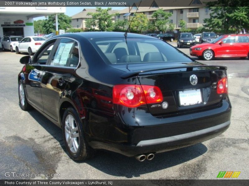 Black / Anthracite 2007 Volkswagen Jetta Wolfsburg Edition Sedan