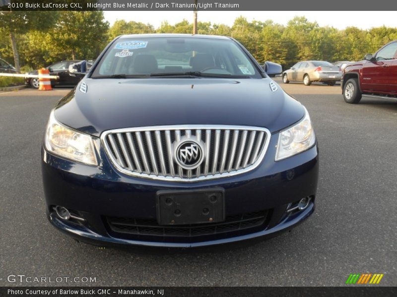 Midnight Blue Metallic / Dark Titanium/Light Titanium 2010 Buick LaCrosse CXL