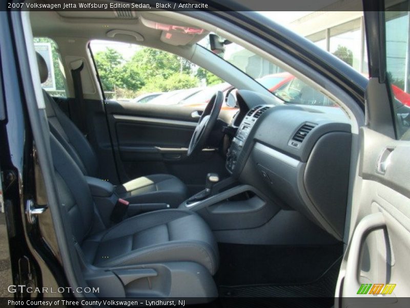 Black / Anthracite 2007 Volkswagen Jetta Wolfsburg Edition Sedan