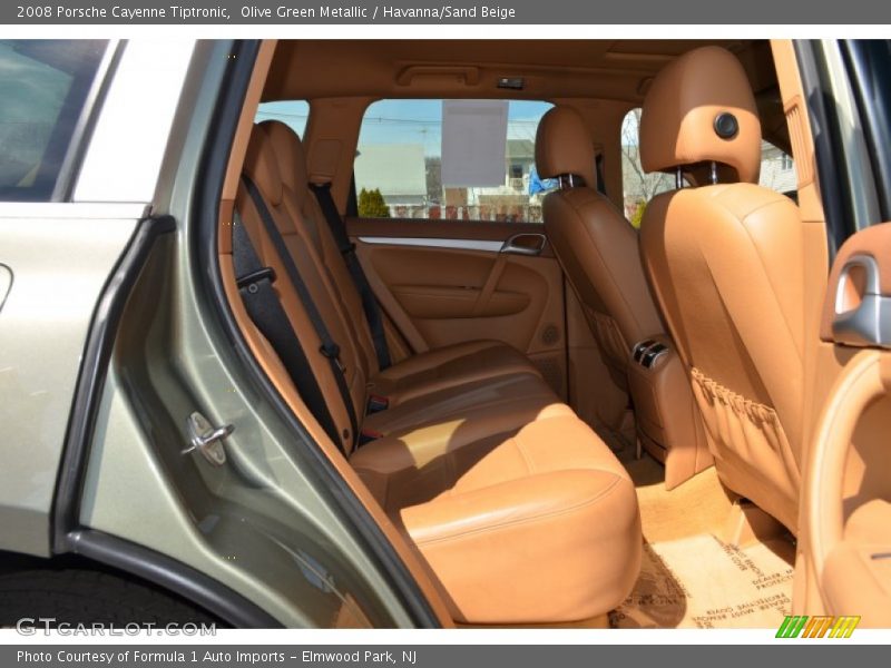 Olive Green Metallic / Havanna/Sand Beige 2008 Porsche Cayenne Tiptronic