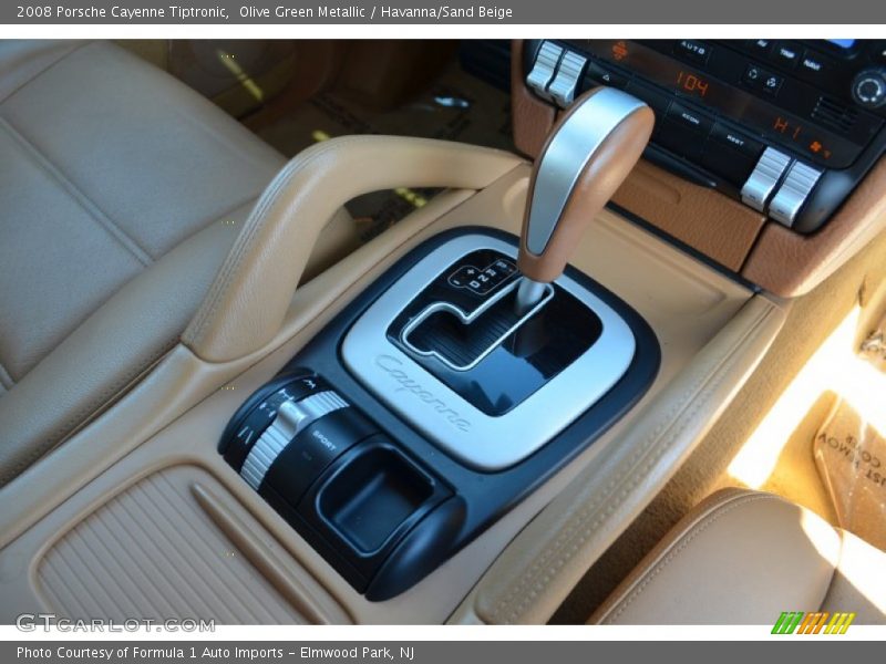 Olive Green Metallic / Havanna/Sand Beige 2008 Porsche Cayenne Tiptronic