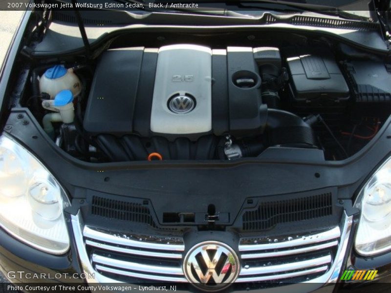 Black / Anthracite 2007 Volkswagen Jetta Wolfsburg Edition Sedan