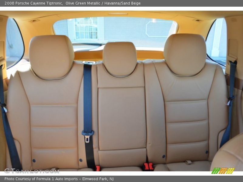 Olive Green Metallic / Havanna/Sand Beige 2008 Porsche Cayenne Tiptronic