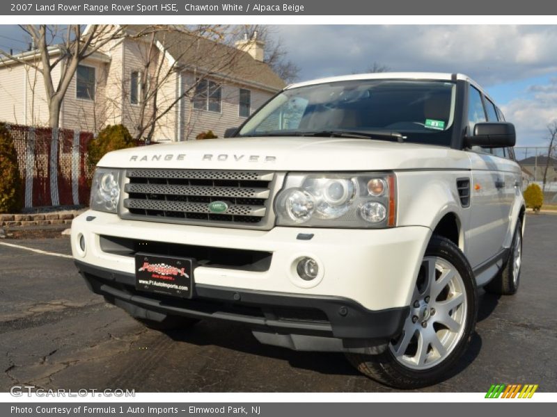 Chawton White / Alpaca Beige 2007 Land Rover Range Rover Sport HSE