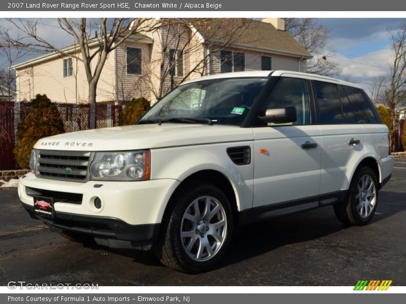 Chawton White / Alpaca Beige 2007 Land Rover Range Rover Sport HSE