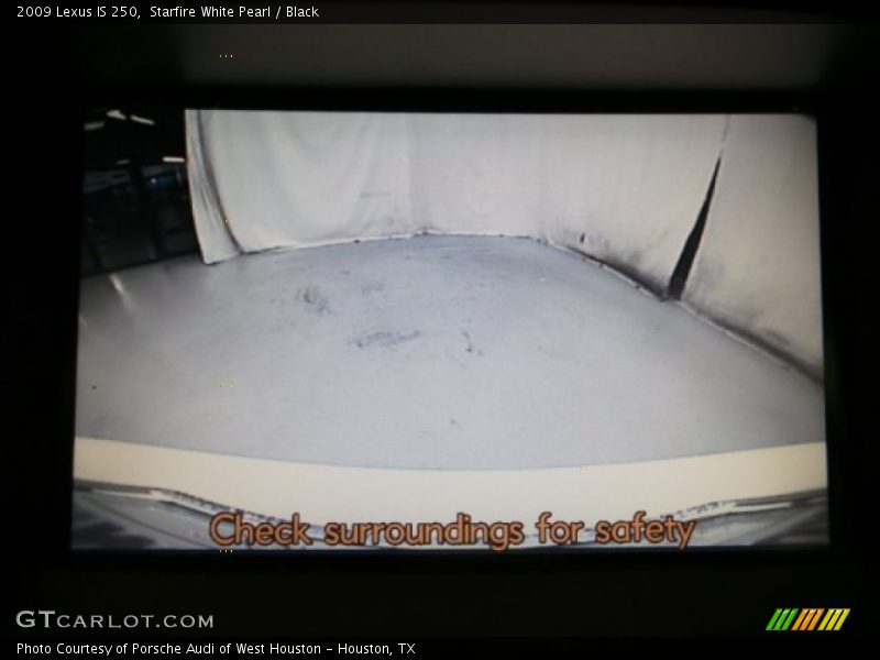 Starfire White Pearl / Black 2009 Lexus IS 250