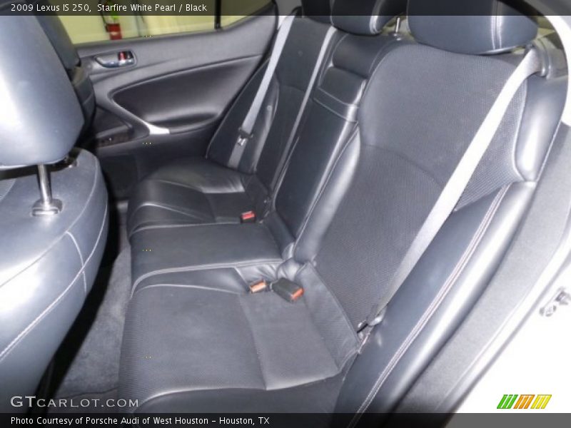 Starfire White Pearl / Black 2009 Lexus IS 250