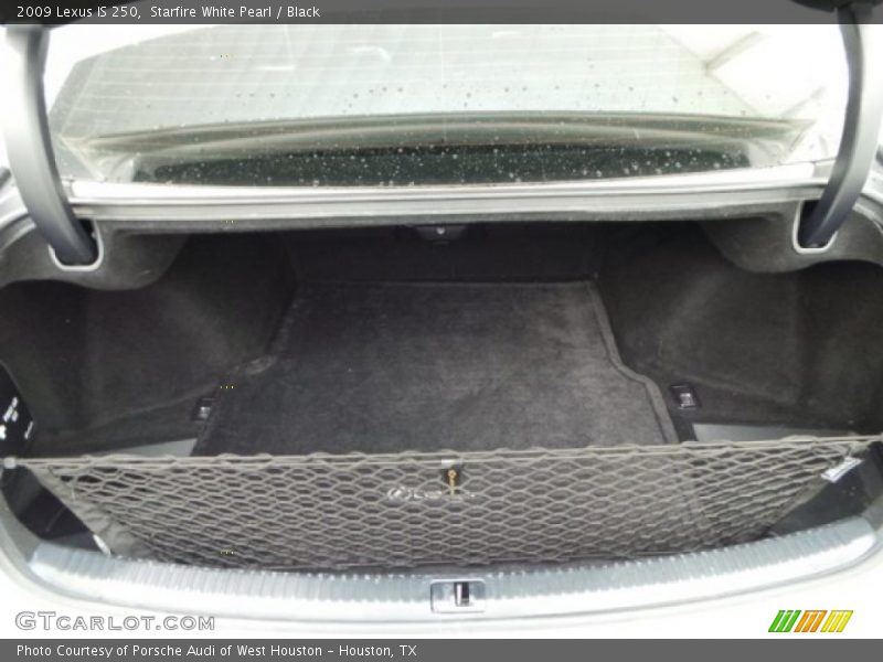 Starfire White Pearl / Black 2009 Lexus IS 250